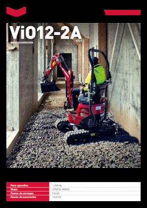 Minikotrók Yanmar ViO12-2A 