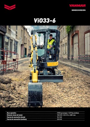 Minikotrók Yanmar VIO 33-6 CR