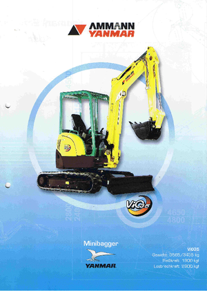 Minikotrók Yanmar VIO 35