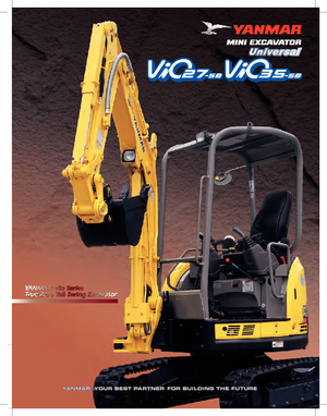 Minikotrók Yanmar VIO 35