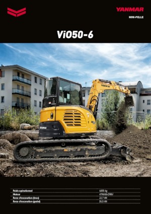 Minikotrók Yanmar VIO50-6 ACR 