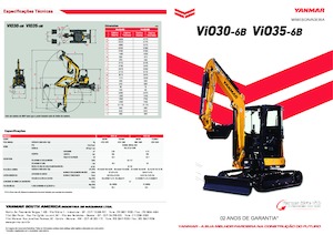 Minikotrók Yanmar Vio30-6B 