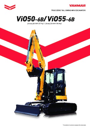 Minikotrók Yanmar ViO50-6B 