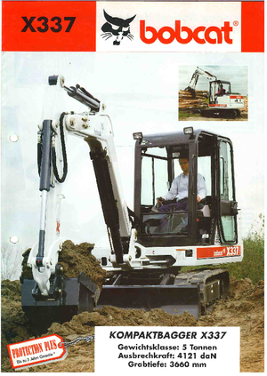 Minikotrók Bobcat X 337