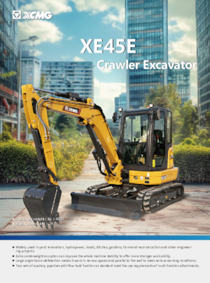 Minikotrók XCMG XE45E
