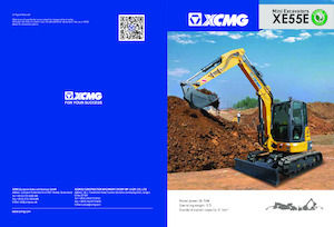 Minikotrók XCMG XE55E