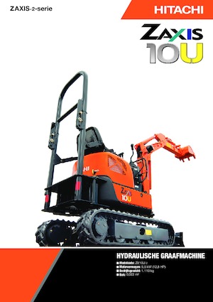 Minikotrók Hitachi ZX10U-2