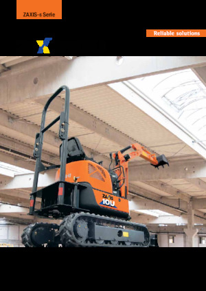 Minikotrók Hitachi ZX10U-6