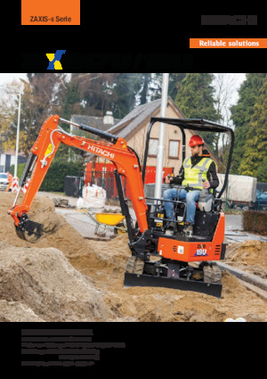 Minikotrók Hitachi ZX17U-6