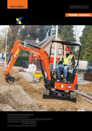 Minikotrók Hitachi ZX17U-6