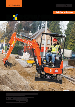 Minikotrók Hitachi ZX17U-6