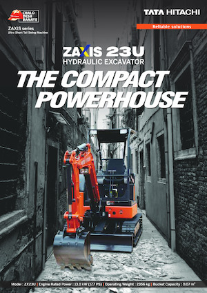 Minikotrók Hitachi ZX23U