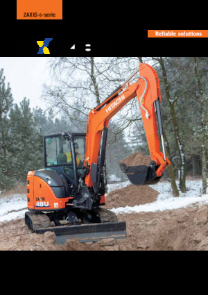 Minikotrók Hitachi ZX48U-6