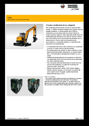 Minikotrók Wacker Neuson EZ53