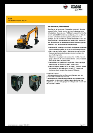 Minikotrók Wacker Neuson EZ53