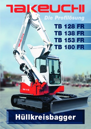 Minikotrók Takeuchi TB 138 FR