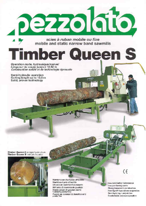 Mobil fűrésztelepek Pezzolato Timber Queen S 5