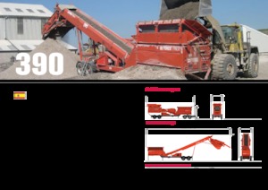 Mobil rosták Terex-Finlay 390 Hydrascreen