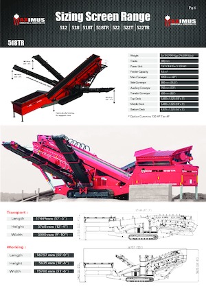 Mobil rosták Maximus 518 TR