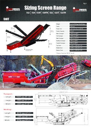 Mobil rosták Maximus 518T