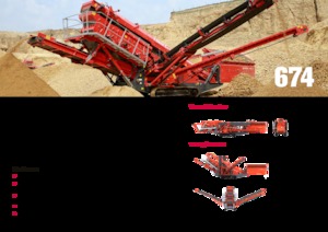 Mobil rosták Terex-Finlay 674