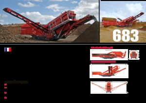 Mobil rosták Terex-Finlay 683
