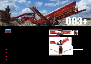 Mobil rosták Terex-Finlay 693+