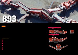 Mobil rosták Terex-Finlay 893