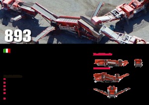 Mobil rosták Terex-Finlay 893