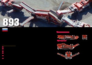 Mobil rosták Terex-Finlay 893