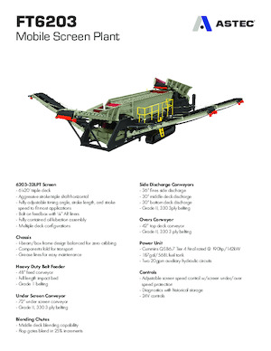 Mobil rosták Astec FT6203CC