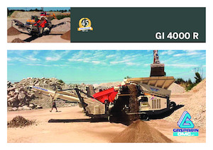 Mobil rosták Gasparin Gi 4000 R 