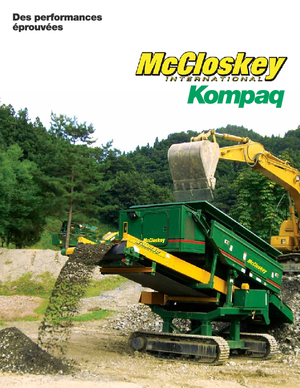 Mobil rosták McCloskey Kompaq