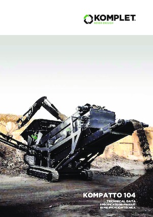 Mobil rosták Komplet KOMPATTO 104