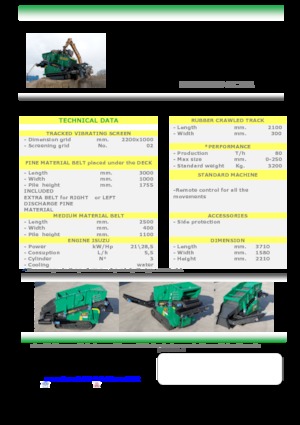 Mobil rosták Komplet Kompatto SC 221 
