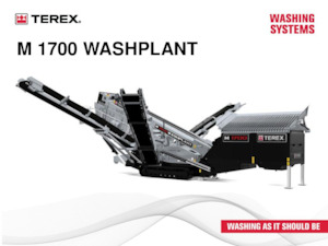 Mobil rosták Terex Washing Systems M 1700X