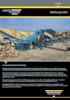 Mobil rosták Pilot Crushtec MAXIscalp 600