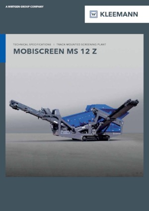 Mobil rosták Kleemann MS 12 Z