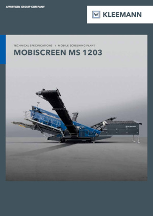 Mobil rosták Kleemann MS 1203