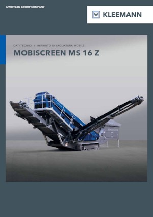 Mobil rosták Kleemann MS 16 Z