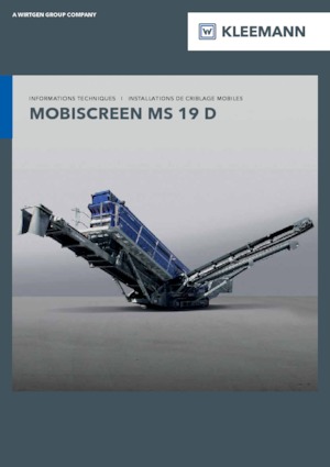 Mobil rosták Kleemann MS 19 D