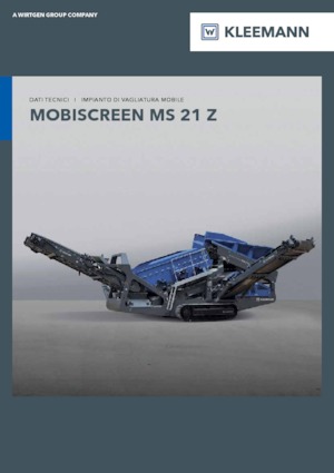 Mobil rosták Kleemann MS 21 Z