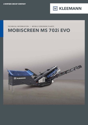 Mobil rosták Kleemann MS 702i EVO