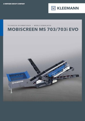 Mobil rosták Kleemann MS 703i EVO