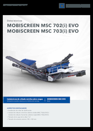 Mobil rosták Kleemann MSC 703i EVO