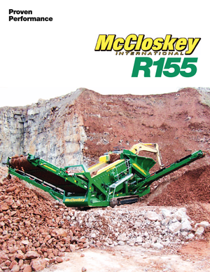 Mobil rosták McCloskey R155