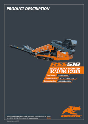 Mobil rosták Rockster RSS518