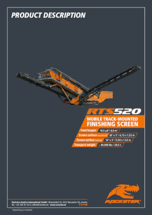 Mobil rosták Rockster RTS520
