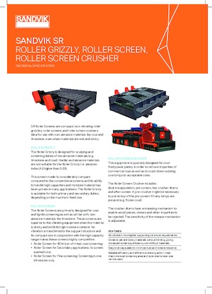 Mobil rosták Sandvik SR2131