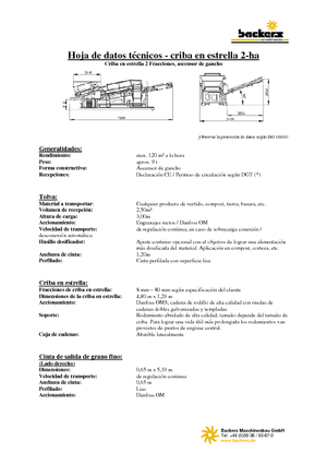 Mobil rosták Backers 2-ha